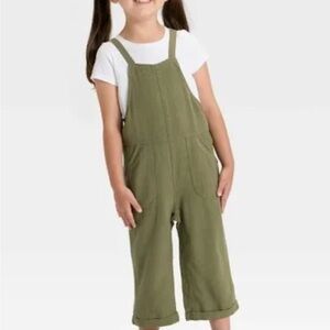 Cat & Jack Olive Green Toddler Overalls